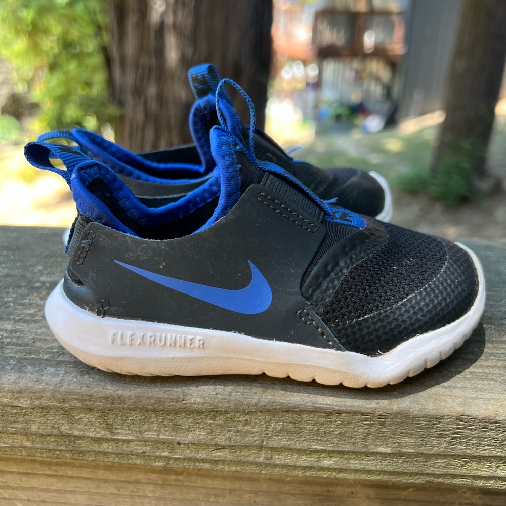 Nike Black and Blue Kids